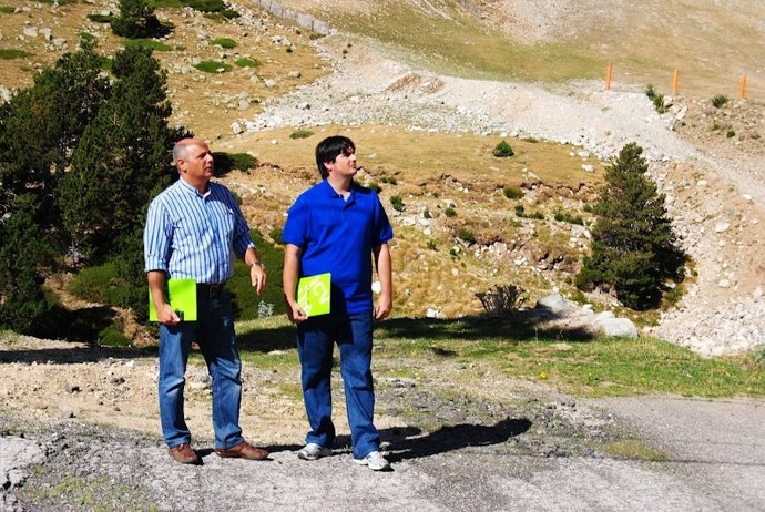 Joan Boada (ICV-EUiA) en Vallter 2000