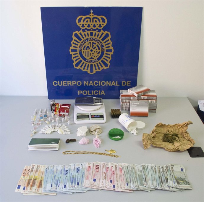 Material intervenido