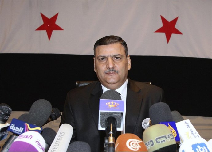 El ex primer ministro sirio Riyad Hijab