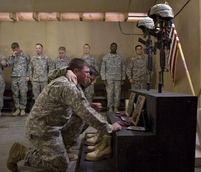 Soldados de EEUU, Irak, Afganistán
