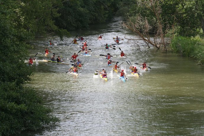Salida del Descenso del Alto Ebro 2011