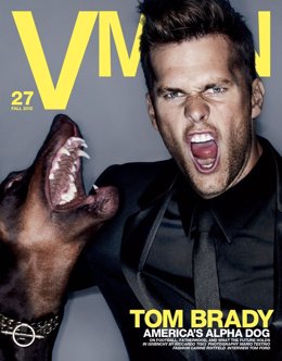 Tom Brady, portada de VMAN