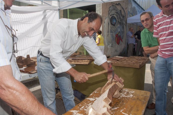 Ignacio Diego, en el 'Día de Soba'