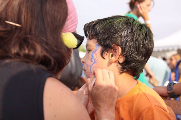 Actividades para niños en el Festival Intercultural de Santander