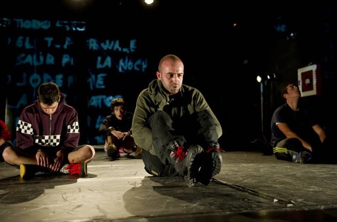 Actuación de uno de los grupos participantes en FETAL