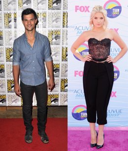 Montaje Taylor Lautner y Ashley Benson