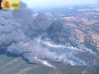 La Junta declara nivel 2 en Castrocontrigo (León) por la cercanía del fuego a Torneros de la Valdería