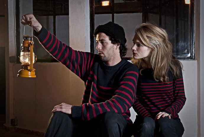 Escena de 'Fuga per canonem' de Teatro Entre Escombros