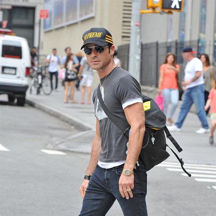 Justin Theroux en Nueva York