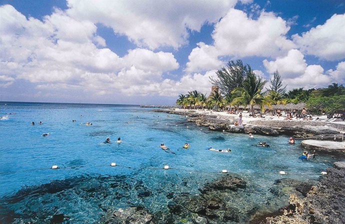 Arrecife En La Riviera Maya.