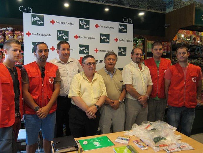 Cruz Roja y Martín Martín inician  nueva 'Campaña para recoger material escolar'