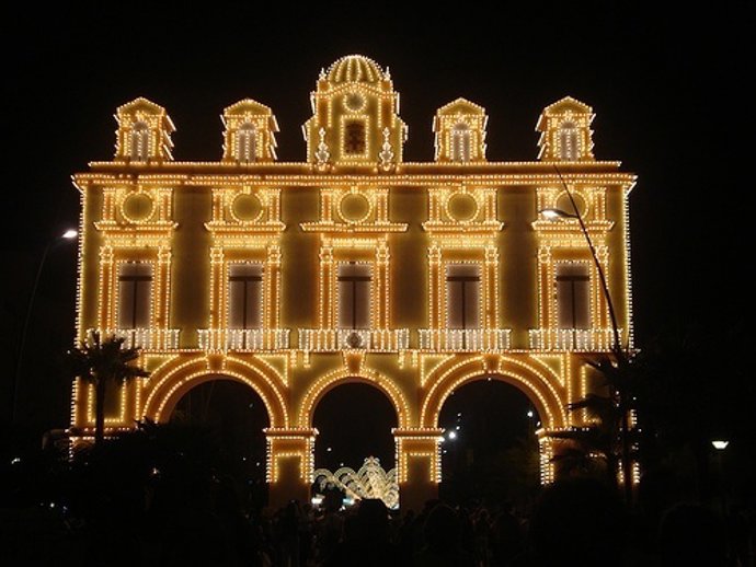 Portada Del Recinto Ferial De Almería