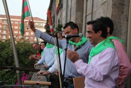 Chupinazo fiestas Torrelavega 