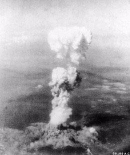 Bomba atómica lanzada sobre la ciudad japonesa de Hiroshima