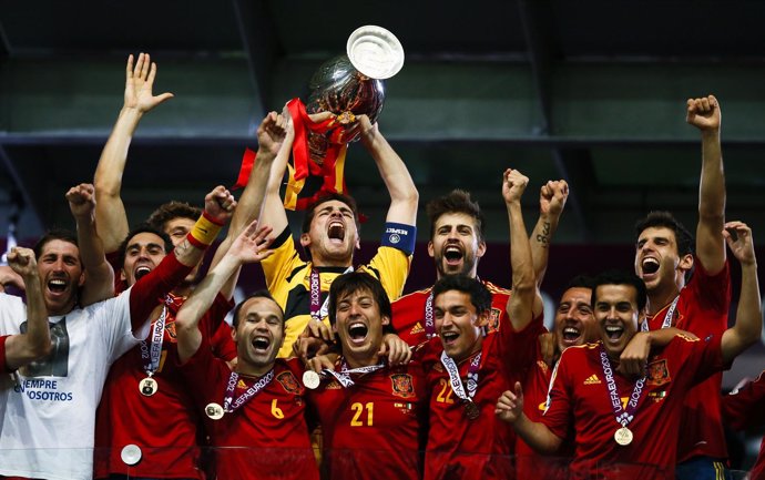 España Conquista La Eurocopa