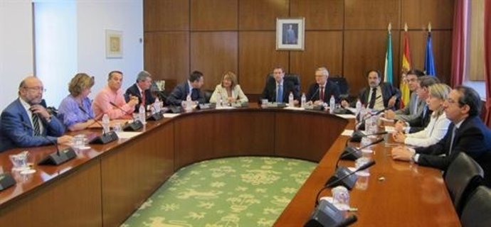 Reunión de la comisión de los ERE
