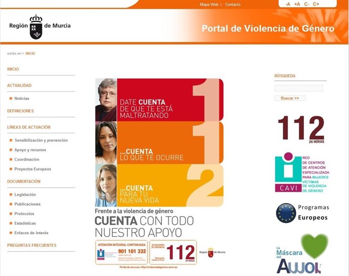 Portal Integral De Violencia De Género De La Región De Murcia