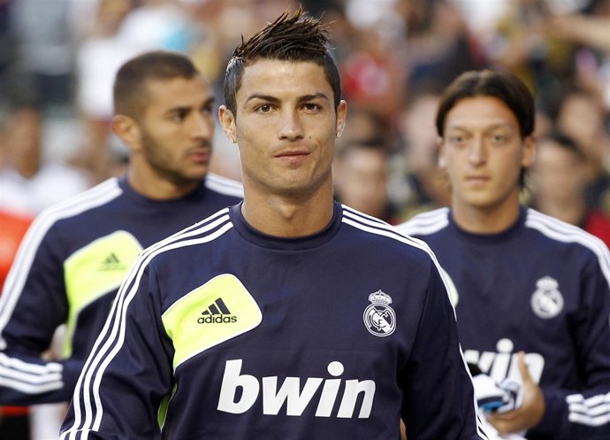 Cristiano Ronaldo, Benzema y Ozil, Real Madrid