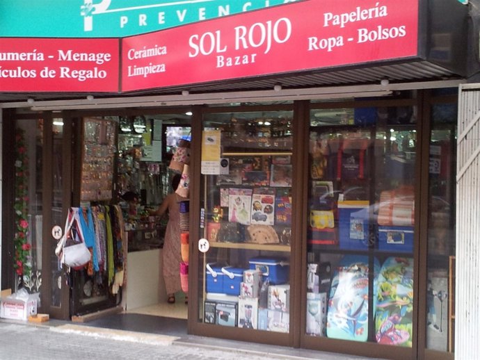 Un Comercio Chino En Palma