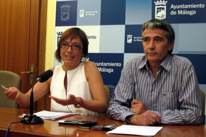 María Gámez y Manuel Hurtado
