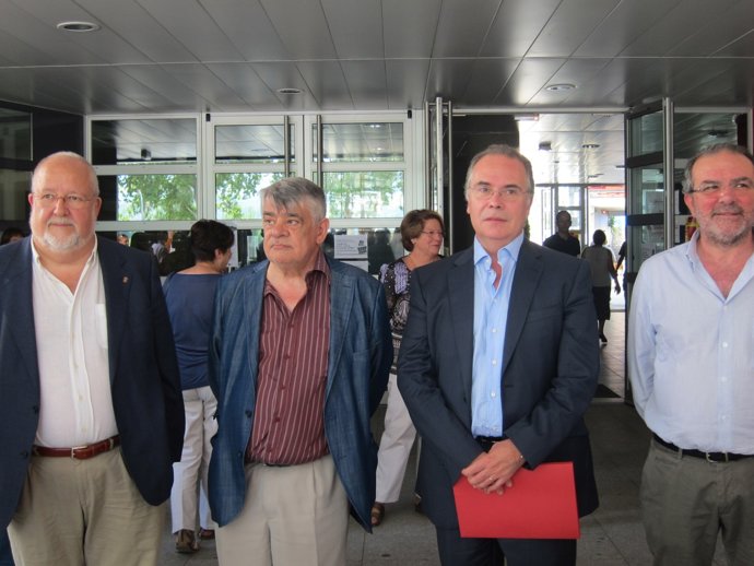 Salvador Esteve, Jordi Sales,  Jaume Torremadé Y Joan Reñé