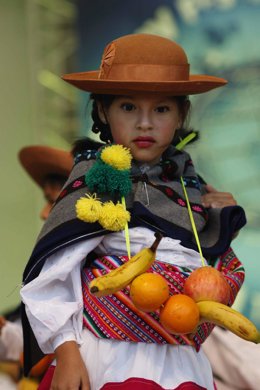 Participante en el Festival Intercultural