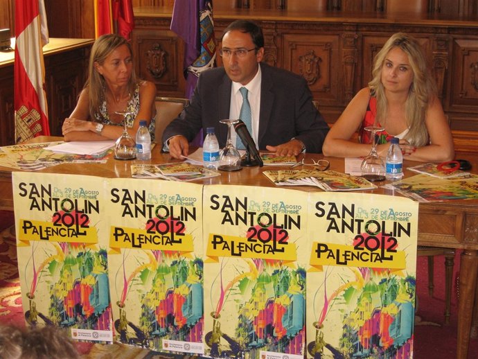 Presentación programa de fiestas en Palencia
