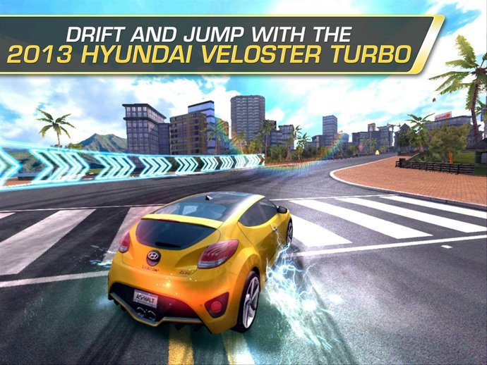 Hyundai Veloster Turbo En El Juego 'Asphalt7: Heat' De Gameloft