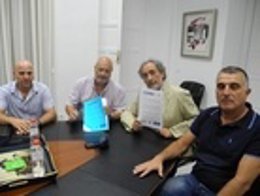 El Defensor Recibe A La AUGC En La Defensoría