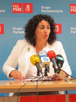 La portavoz de Medio Rural del PSdeG, Sonia Verdes