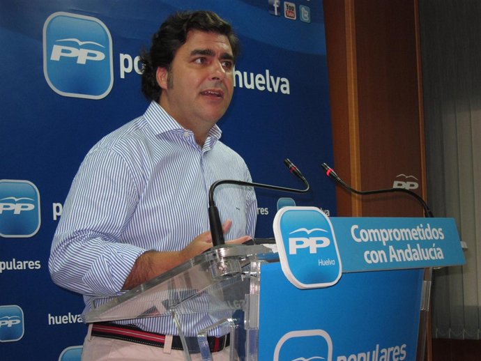 El presidente del PP de Punta Umbría, José Carlos Hernández Cansino. 
