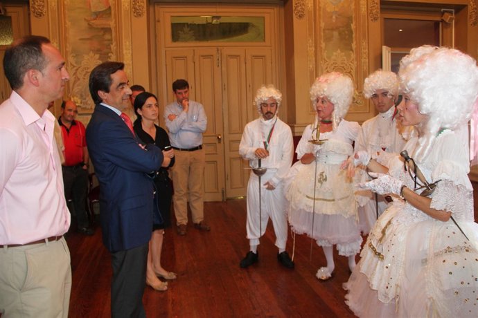 Un momento de la representación