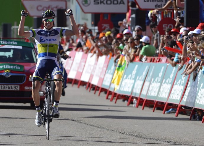 Simon Clarke cuarta etapa Vuelta a España