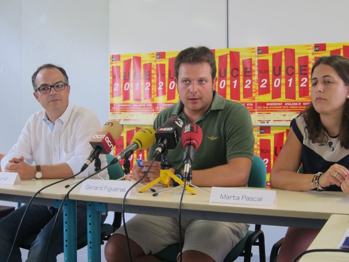 Jordi Turull, Gerard Figueras Y Marta Pascal