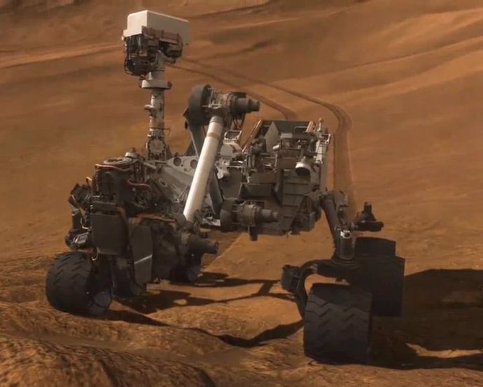 El rover 'Curiosity' inicia sus prácticas de tiro láser