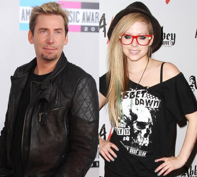 Montaje de Chad Kroeger y Avril Lavigne 