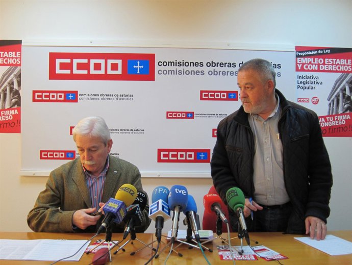 Justo Rodríguez Braga y Antonio Pino.