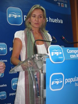 La portavoz de Medio Ambiente del PP andaluz, Carolina González-Vigo.