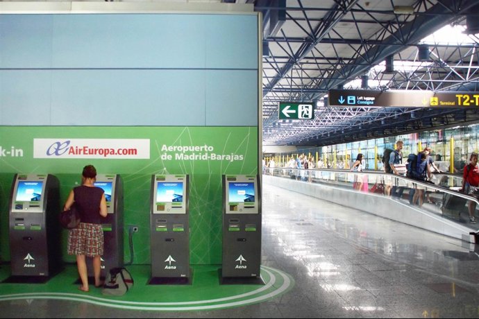 Auto check-in Air Europa