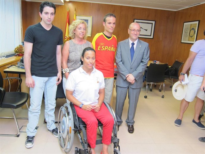Los tres deportistas aragoneses representarán a España en los Paralímpicos 2012