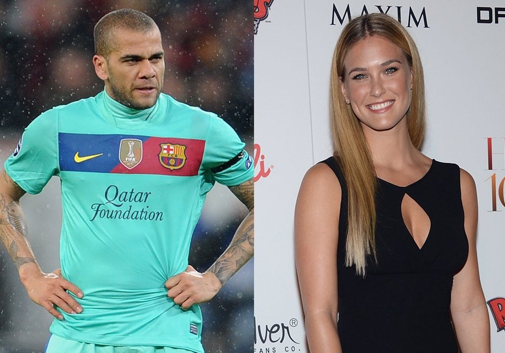 Dani Alves y Bar Refaeli