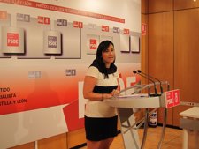 La secretaria de Agricultura y Ganadería del PSCL, Ana Sánchez