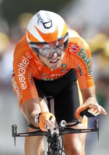 El Ciclista Español Samuel Sánchez