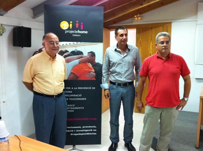 El presidente de Proyecto Hombre Baleares, Tomeu Català, en la sede de Palma