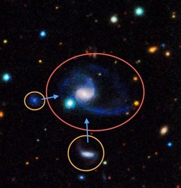 Hallan dos galaxias simialres a la Tierra