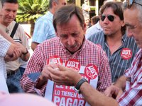 UGT defiende la actuación del SAT, que tienen "legitimidad total"