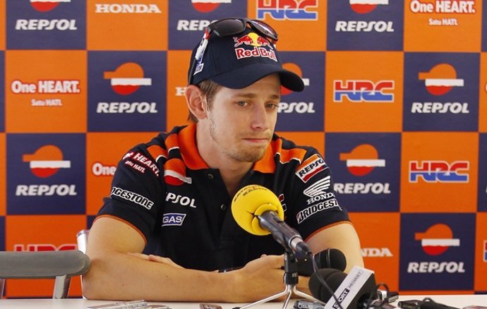El piloto australiano de MotoGP Casey Stoner (Honda)