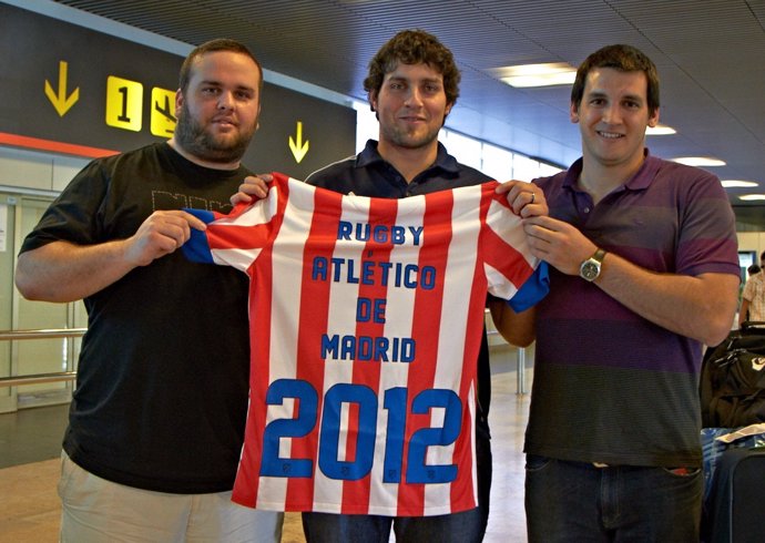 Gardonio, Roher y Braim Rugby Atlético de Madrid 