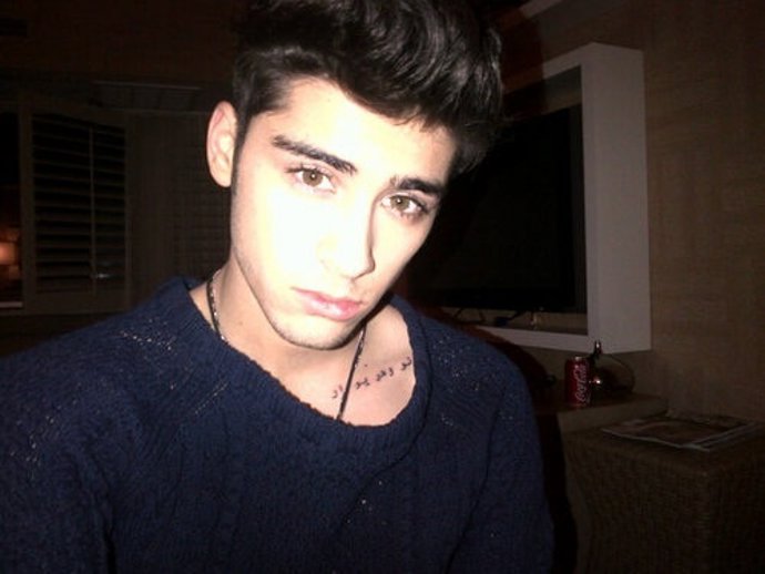 La foto de perfil de Zayn Malik, de One Direction, en Twitter.