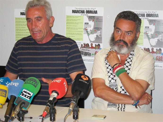 Diego Cañamero Y Sánchez Gordillo